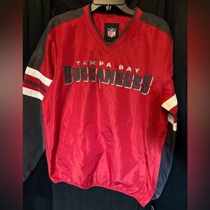 NFL Buccaneers Black and Red Team Jacket